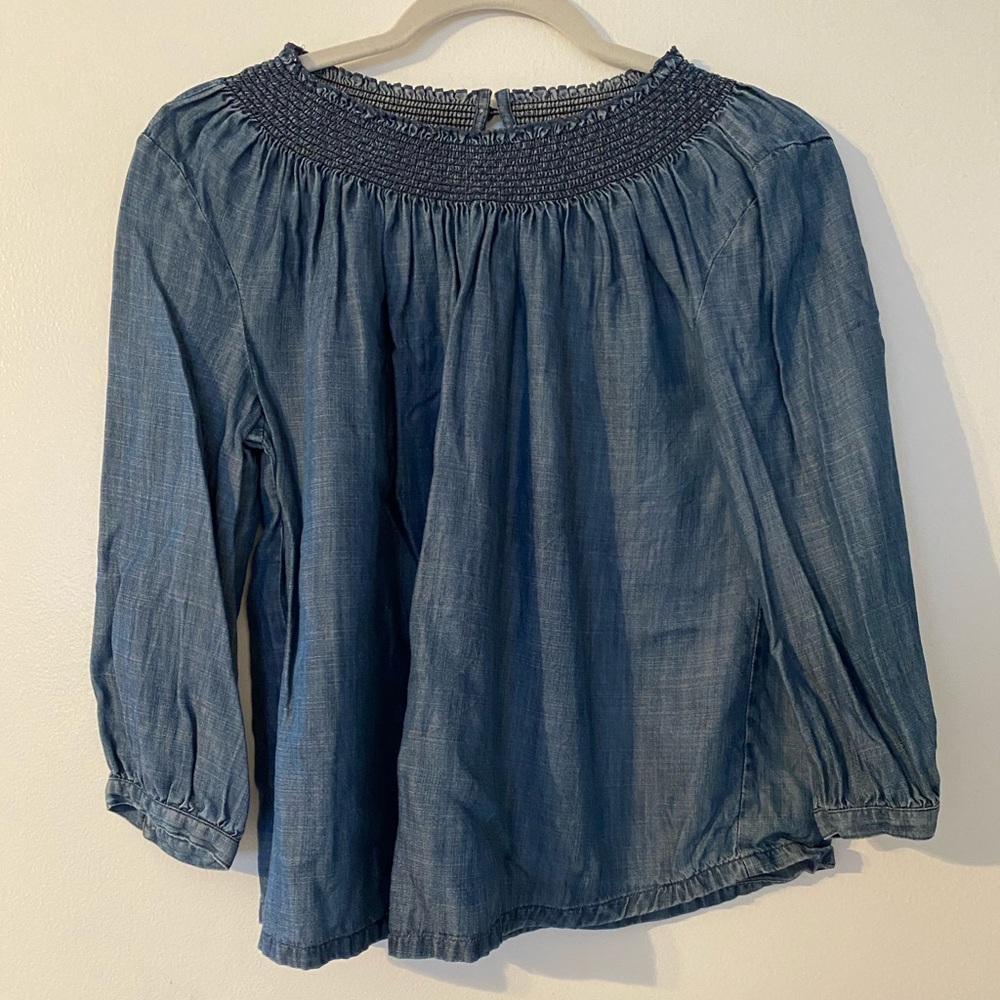 Denim LOFT blouse